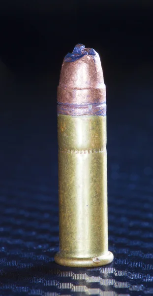 Damaged bullet for a rimfire — Stock Photo, Image