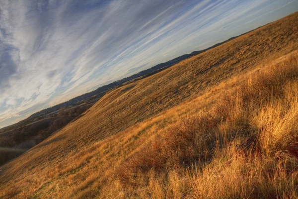 Zachód słońca w Wyoming — Zdjęcie stockowe