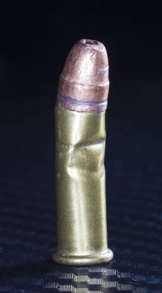 Beschädigte Felgenfeuer-Munition — Stockfoto