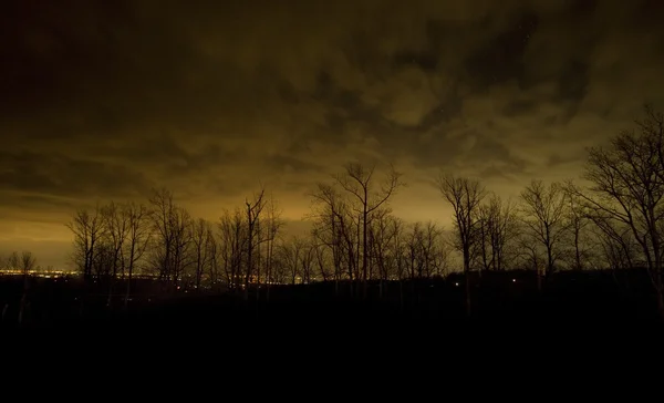 Зловісний небо у Вірджинії — стокове фото