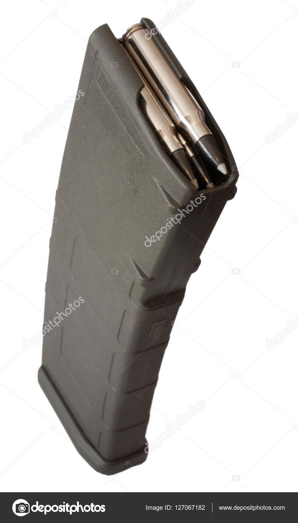 Polymer high capacity gun magazine Stock Photo by ©gsagi 127067182