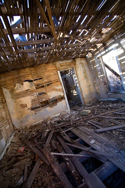 뉴 멕시코에 있는 유령 도시 방 — 스톡 사진