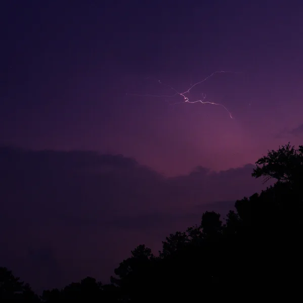 High strike of lightning — Stockfoto