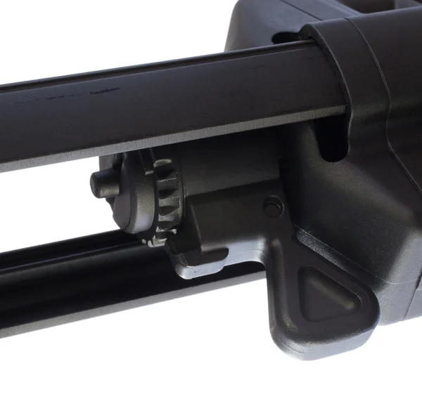 Adjustment knob on a rifle stock — Stock fotografie