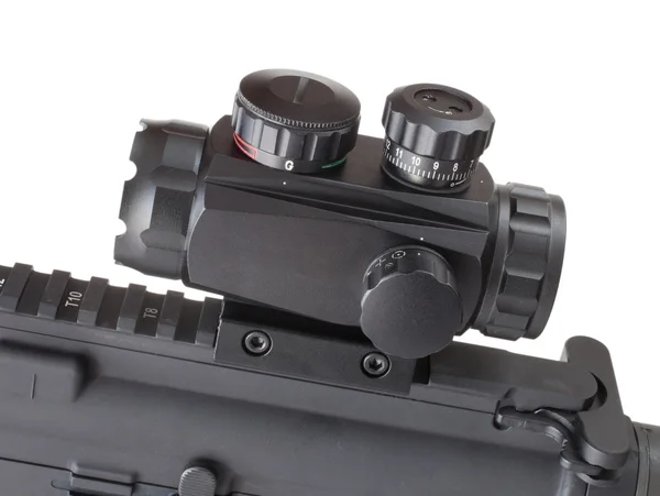 Gun scope mounted — Stock Photo, Image