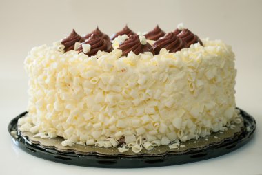 Tatlı olarak süslü pasta