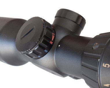 Işıklı riflie kapsam dürbün ağı ayarlama