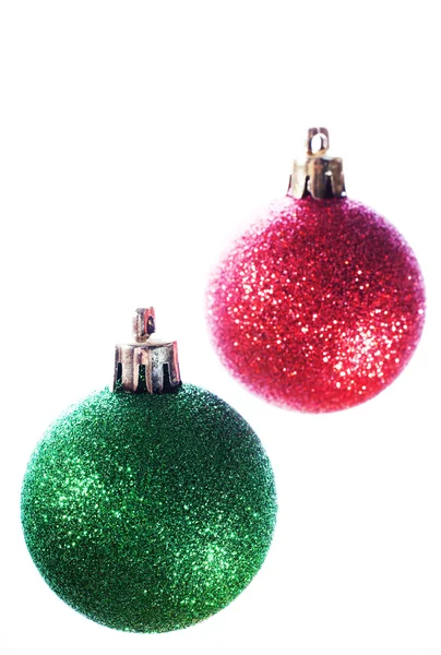 Farbenfroher Weihnachtsschmuck — Stockfoto