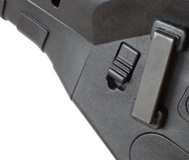 Bir silah üzerinde sökme kolu