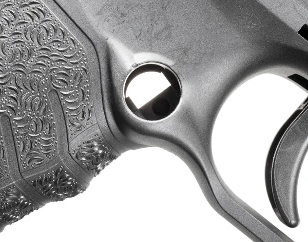 Handgun frame op wit — Stockfoto