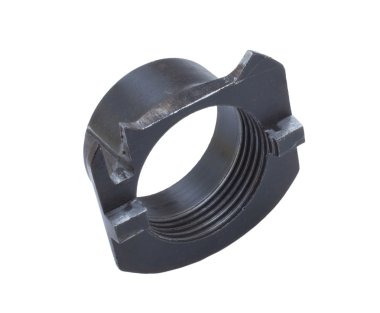 Alıcı cıvata üzerinde beyaz