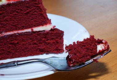 Kırmızı kadife kek.