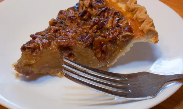 Delicious pecan pie for dessert