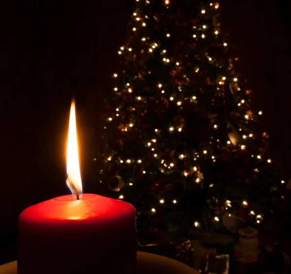 Nochebuena luces — Foto de Stock