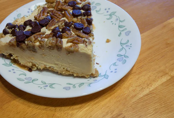Nootachtige pie dessert — Stockfoto