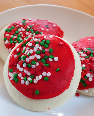 Üç Noel kurabiyeleri