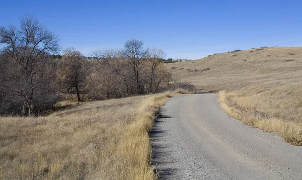 Drodze powrotnej w Wyoming — Zdjęcie stockowe