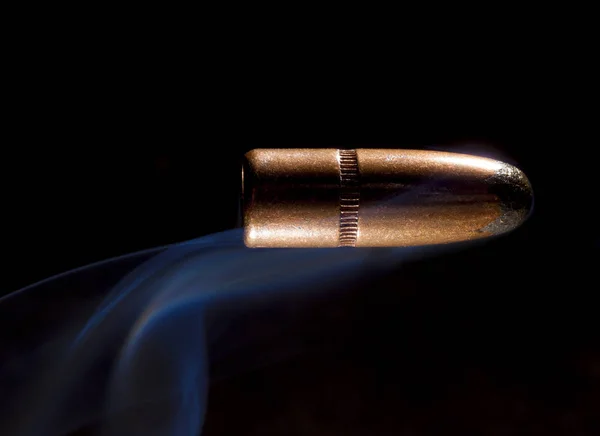 Měděné postříbřené bullet — Stock fotografie