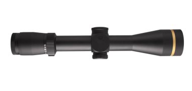 Beyaz üzerinde tüfek kapsamı