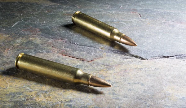 Ammunition för en misshandel riflie — Stockfoto