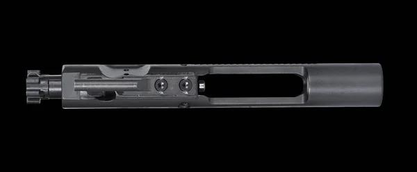 Top view of an AR-15 bolt carrier group — Stock Photo, Image