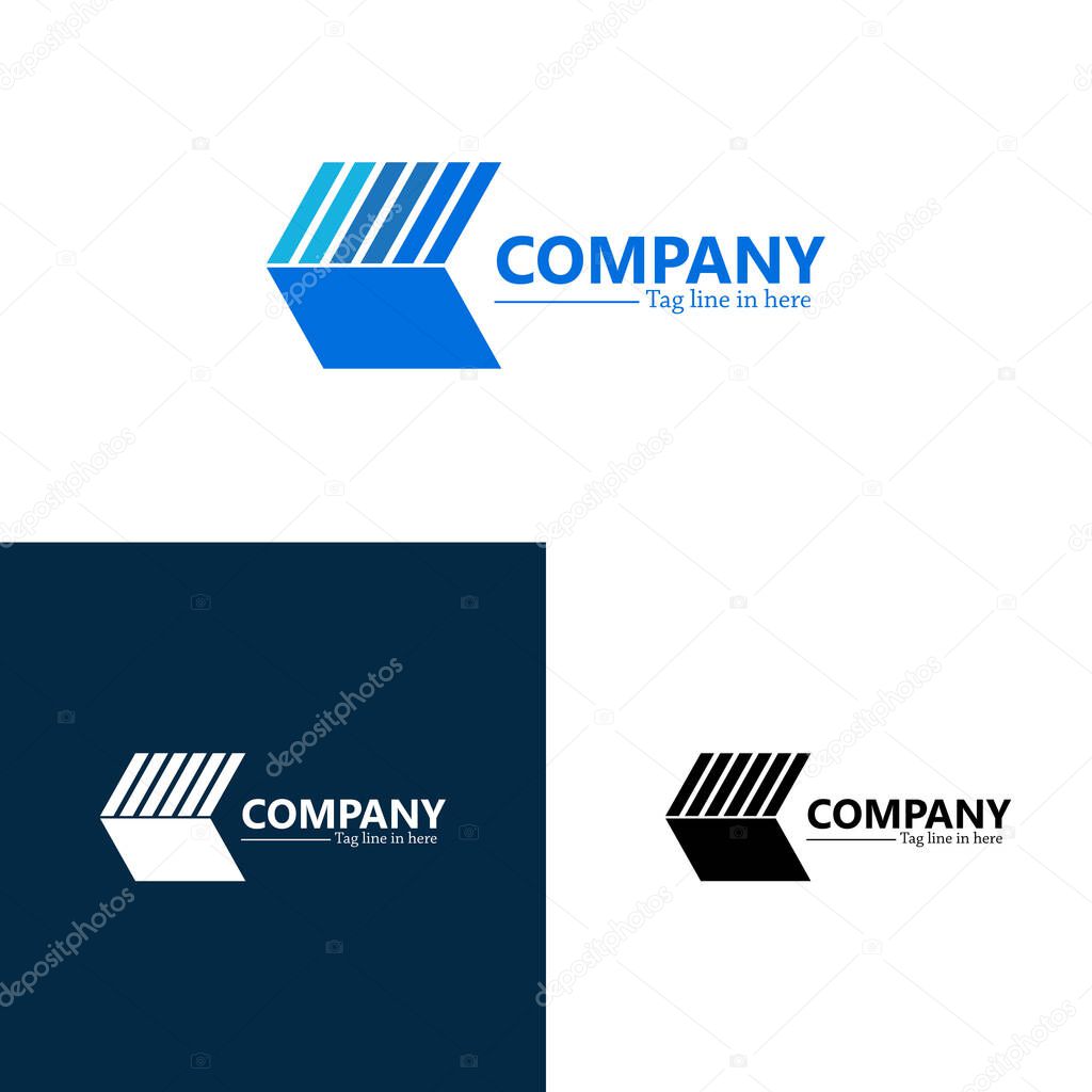 Logo blue bow your company