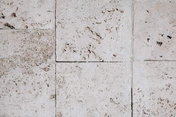 Parede Com Fundo Tijolo Areia Textura Pedra — Fotografia de Stock