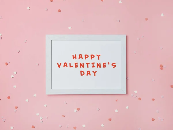 Summer Subject Photography Happy Valentine Day Card — Stock Photo, Image