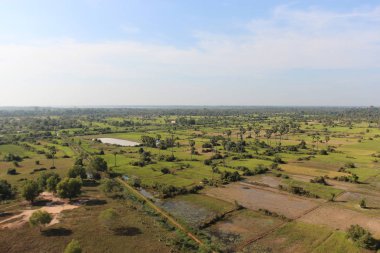 Angkor üzerinden balon
