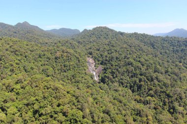 Langkawi Adası üstündeki harika görünümü