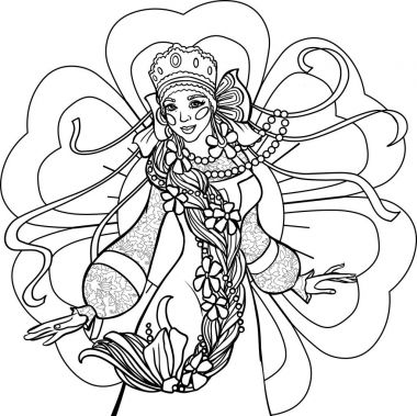 Beyaz bir arka plan üzerinde siyah beyaz resim