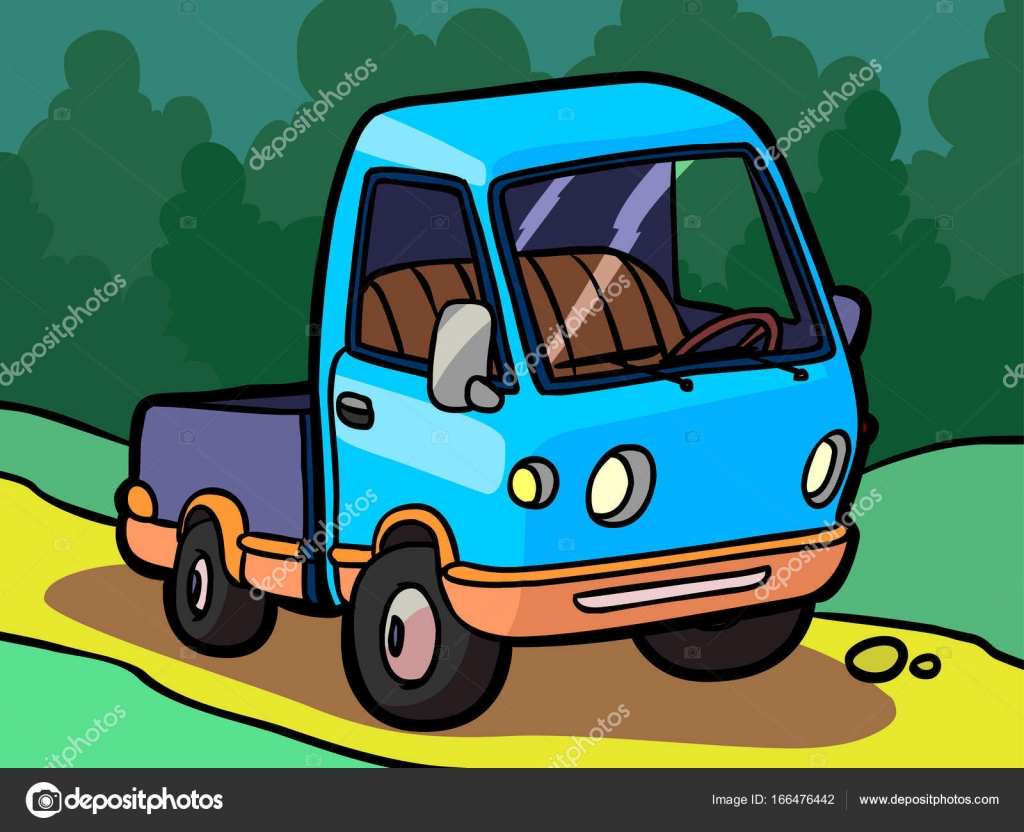 Cartoon image of a small truck Stock Vector Image by ©gekatarina #166476442 Cartoon image of a small truck Stock Vector Image by ©gekatarina #166476442