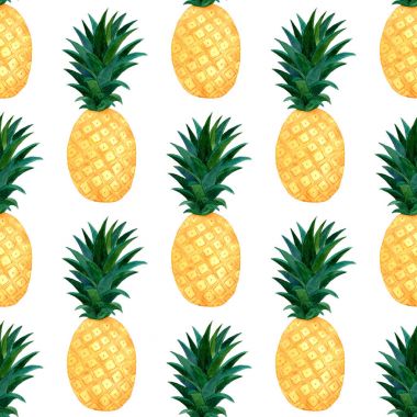 Ananas seamless modeli