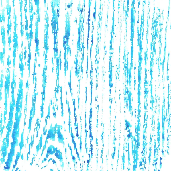 Watercolor Wood Handmade Print Blue Wood Imprint Paper — Stock Photo, Image