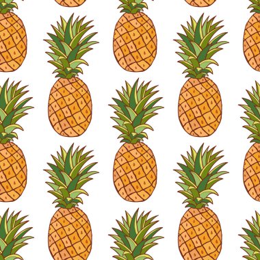 Ananas seamless modeli