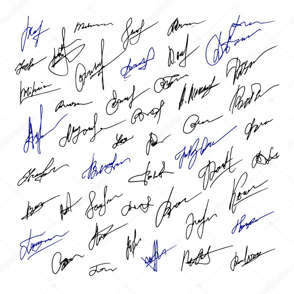 La signature a valeur d'illustration de l'entreprise ...