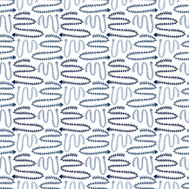 Modern dalgalı desen. Mavi pürüzsüz arkaplan