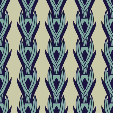 Sanat dekoru deseni. Tekstil ve duvar kağıdı tasarımı.