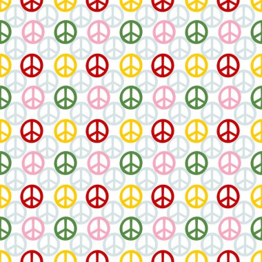 Hippi renkli desenler. Tasarım yineleniyor