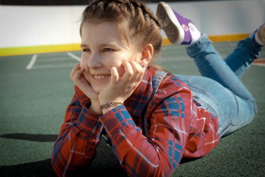 Bir spor ile yaz günü