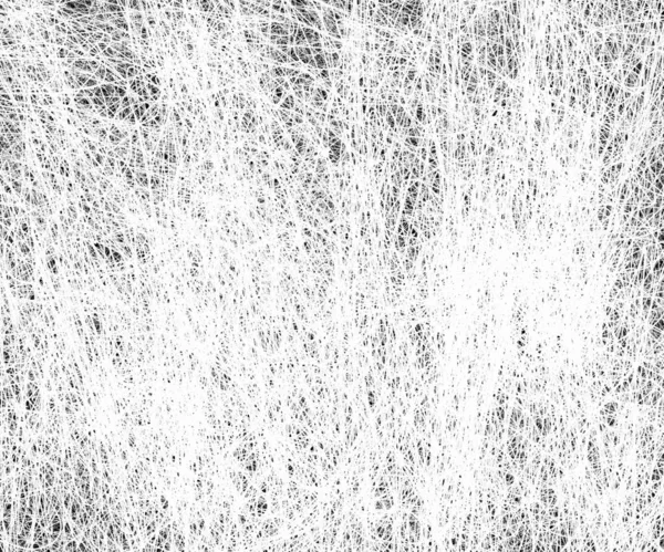 Hand drawn chaos scrawls. Random chaotic pattern. White on black. Looks like a spider web. Grunge background texture. Abstract artwork.