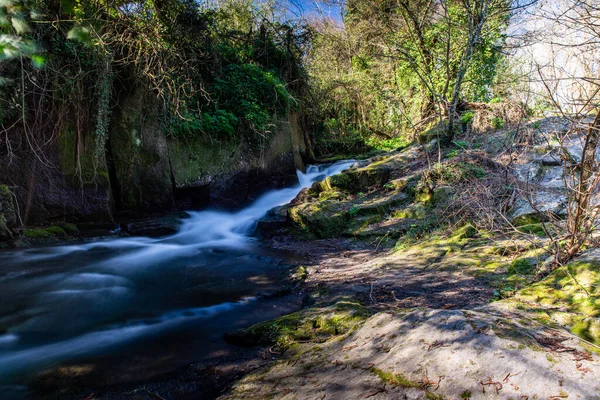 Monte Gelato Waterfalls Province Roma — Stock Photo, Image