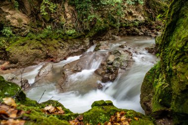Ponte del Toro Marmore Şelalesi Valnerina Umbria 'da
