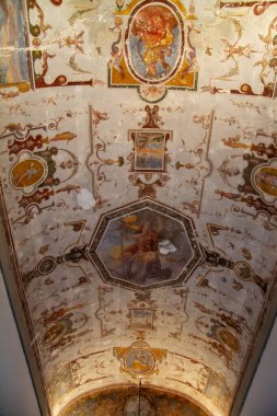 Citta della Pieve Çiçek açma mevsiminde