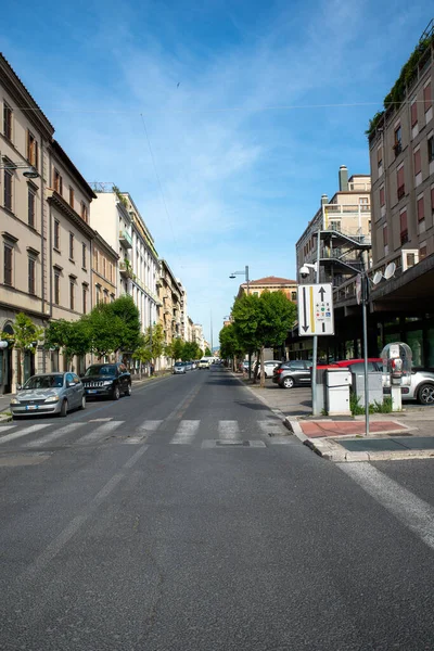 Terni Umbria 2020 Road Mazzini — Stock Photo, Image