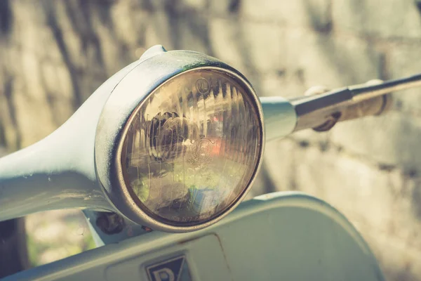 Frente Luz Vespa Especial Vintage Piaggio — Fotografia de Stock