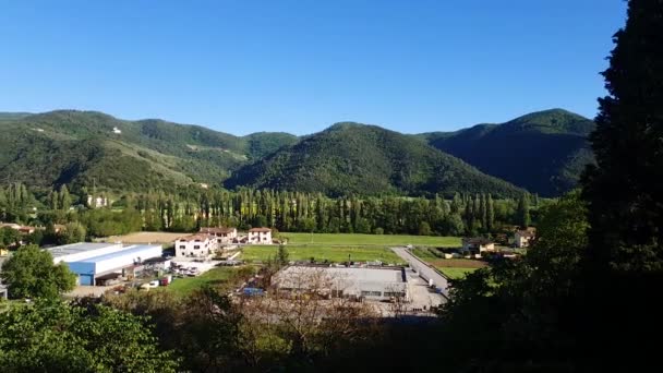 Castel Lago Arrone Provincia Terni — Vídeo de stock