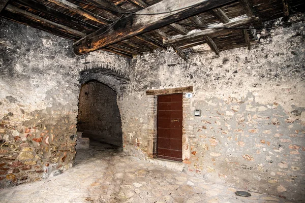 Πορζανο Ιταλια 2020 Ιστορικοι Δρομοι Του Κρατουσ Του Porzano Στουσ — Φωτογραφία Αρχείου