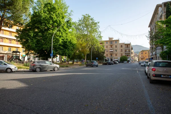 Dalmazia quadrata deserta durante l'emergenza merluzzo 19 — Foto Stock