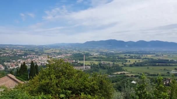 Terni landschap en zijn schoonheid — Stockvideo